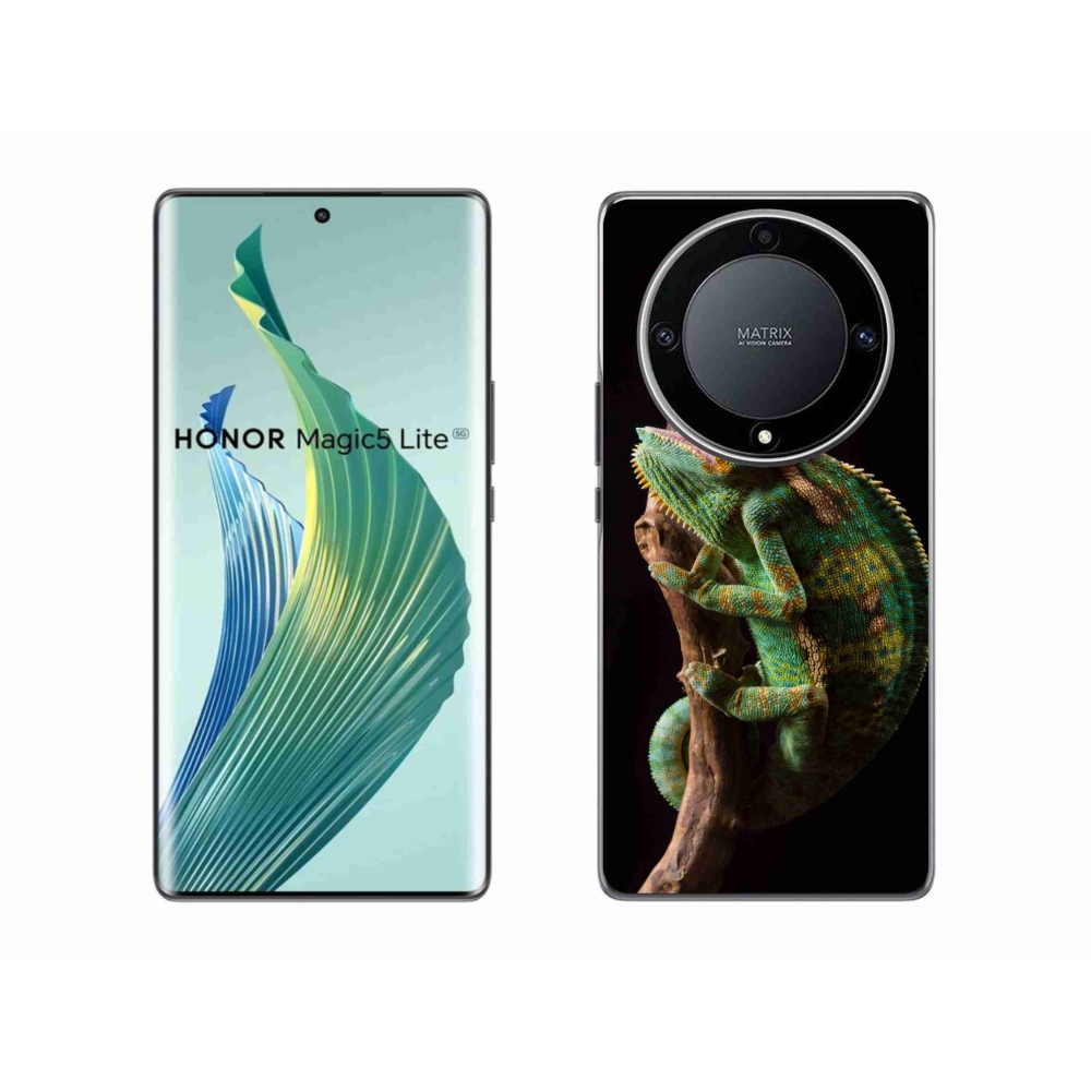 Gelový kryt mmCase na Honor Magic 5 Lite 5G - chameleon