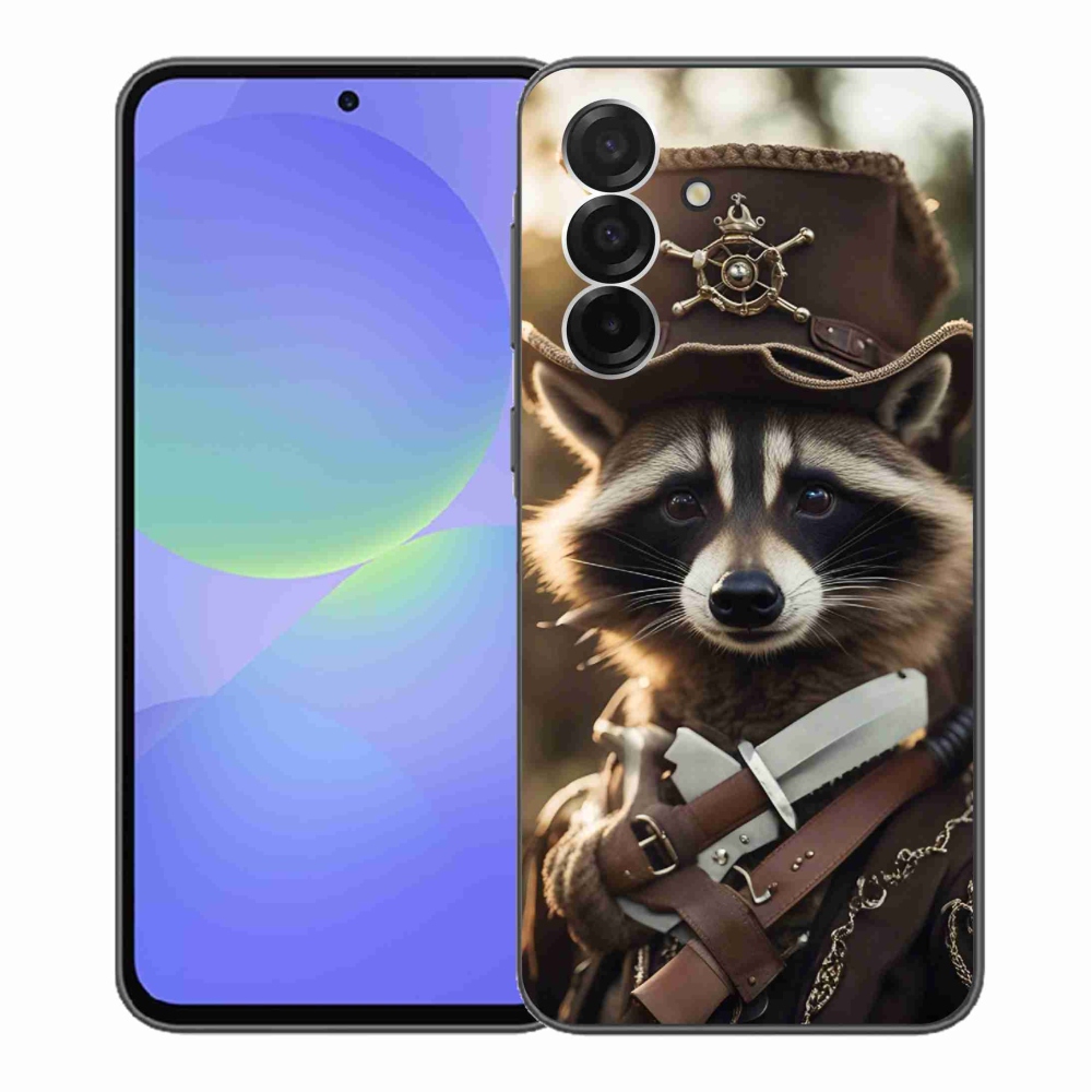 Gelový kryt mmCase na Samsung Galaxy A36 5G - mýval v uniformě
