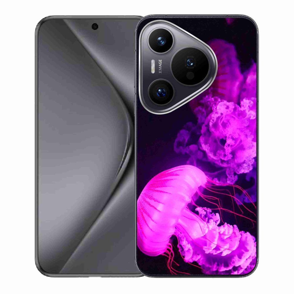 Gelový kryt mmCase na Huawei Pura 70 - medúza 1