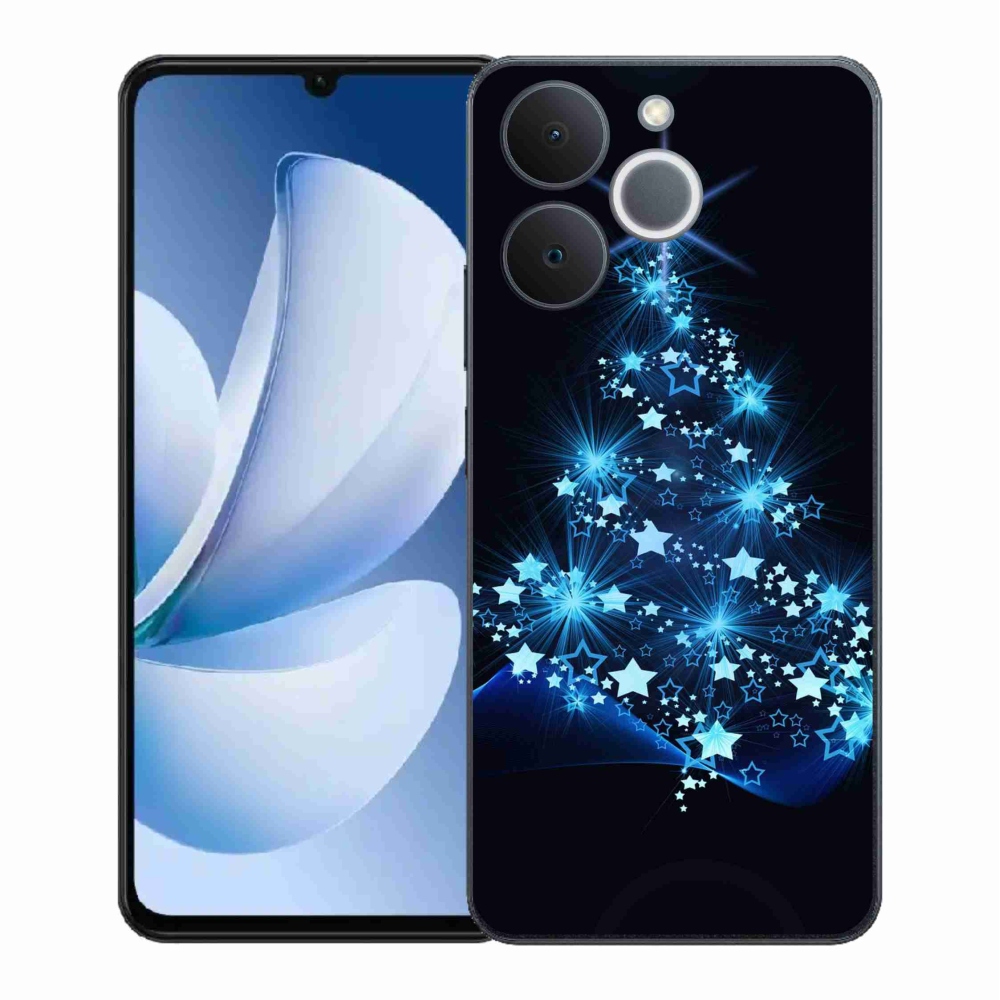 Gelový kryt mmCase na Realme Note 70T - vánoční stromek