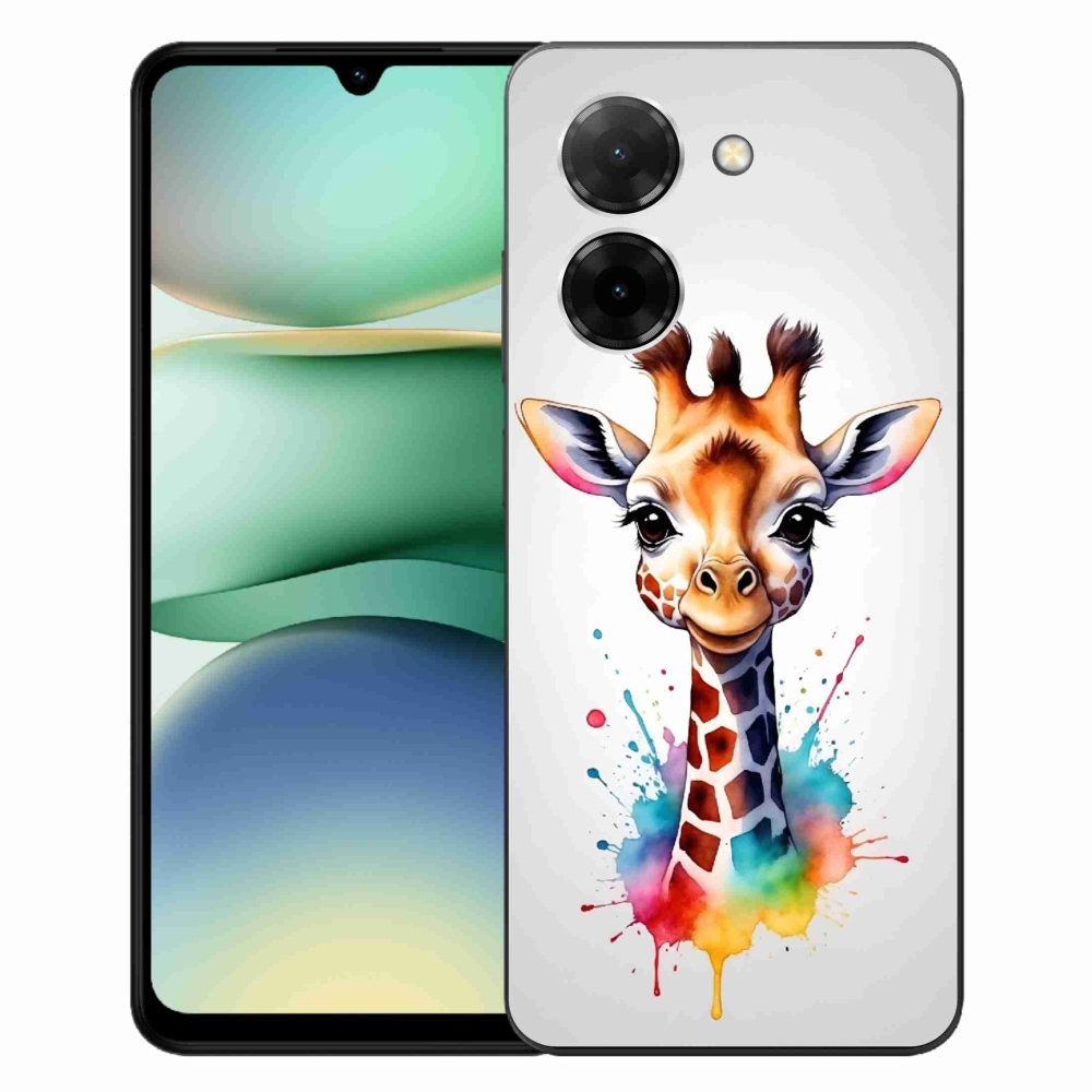 Gelový kryt mmCase na Xiaomi Redmi A5 (171.7x77.8x8.3mm) - žirafa 1