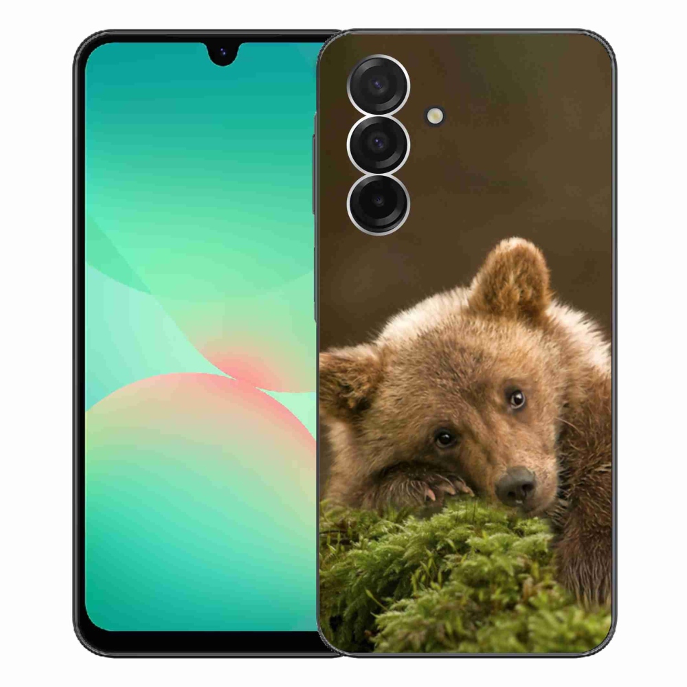 Gelový kryt mmCase na Samsung Galaxy A26 5G - medvěd