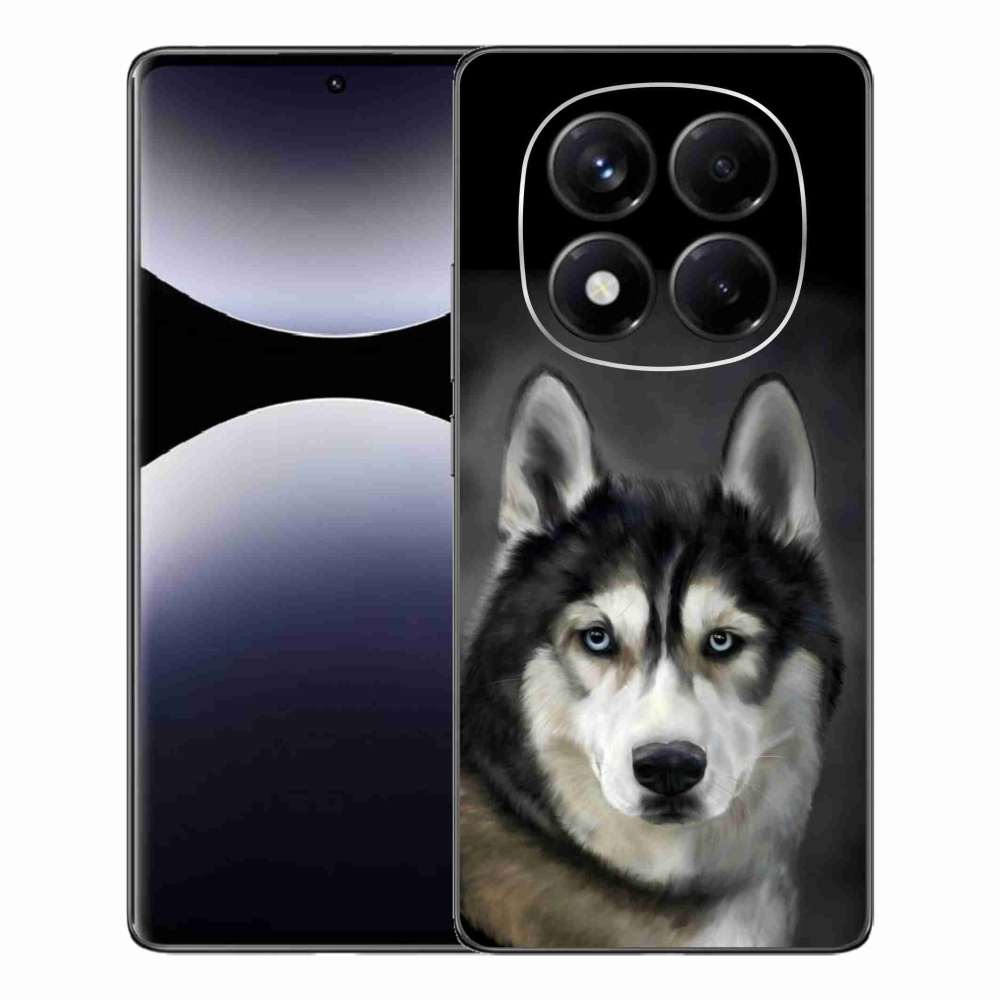 Gelový kryt mmCase na Xiaomi Redmi Note 14 Pro - husky