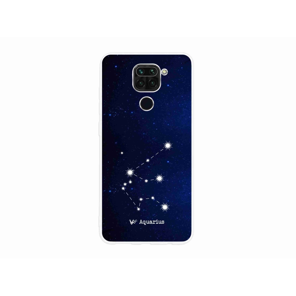 Gelový kryt mmCase na Xiaomi Redmi Note 9 - souhvězdí Vodnáře