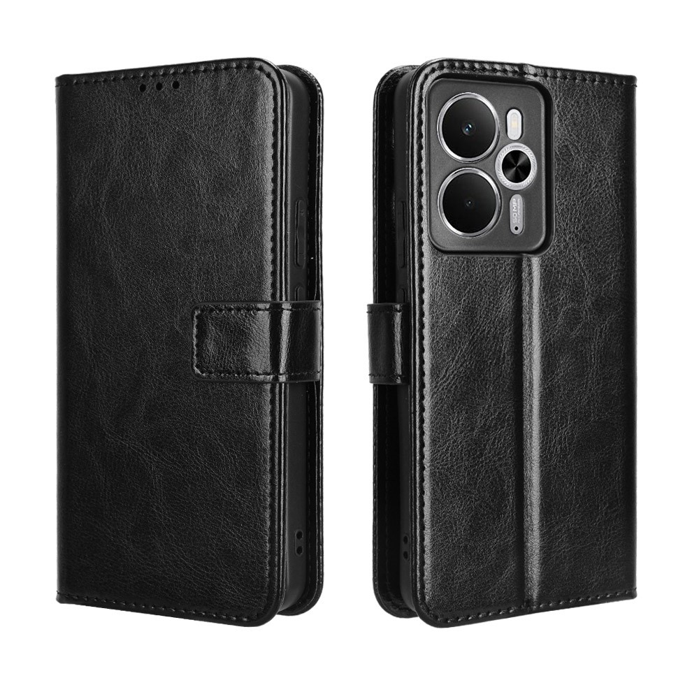 Crazy knížkové pouzdro na Realme 14 5G/14T 5G - černé