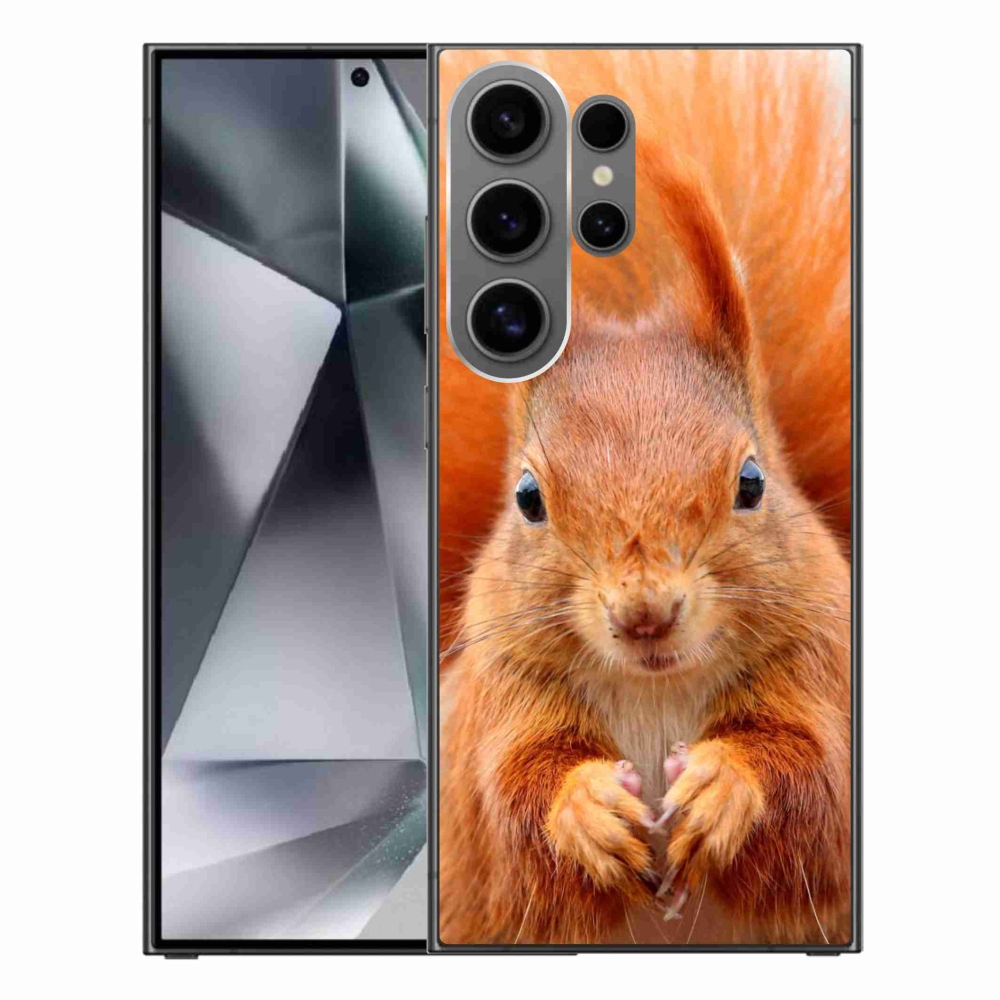Gelový kryt mmCase na Samsung Galaxy S24 Ultra - veverka