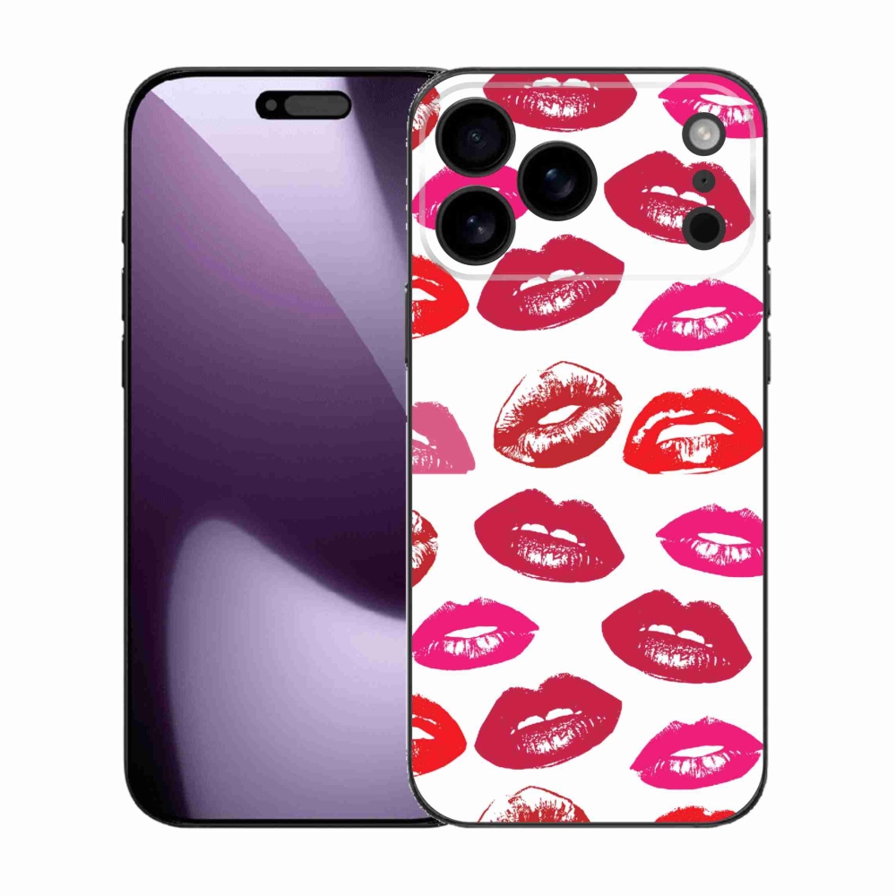 Gelový kryt mmCase na iPhone 17 Pro Max - rty