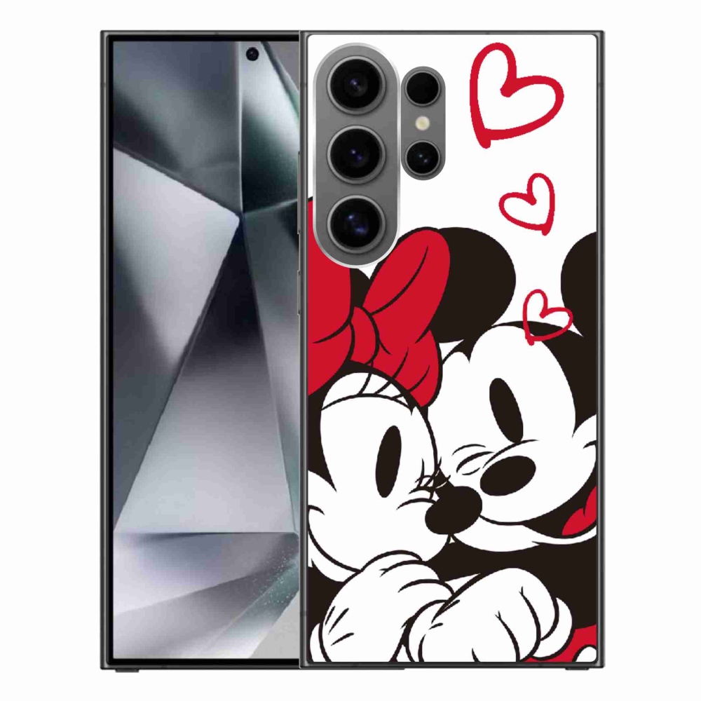 Gelový kryt mmCase na Samsung Galaxy S24 Ultra - minnie a mickey