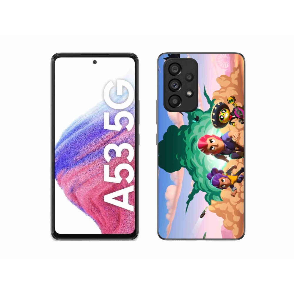 Gelový kryt mmCase na Samsung Galaxy A53 5G - brawl stars