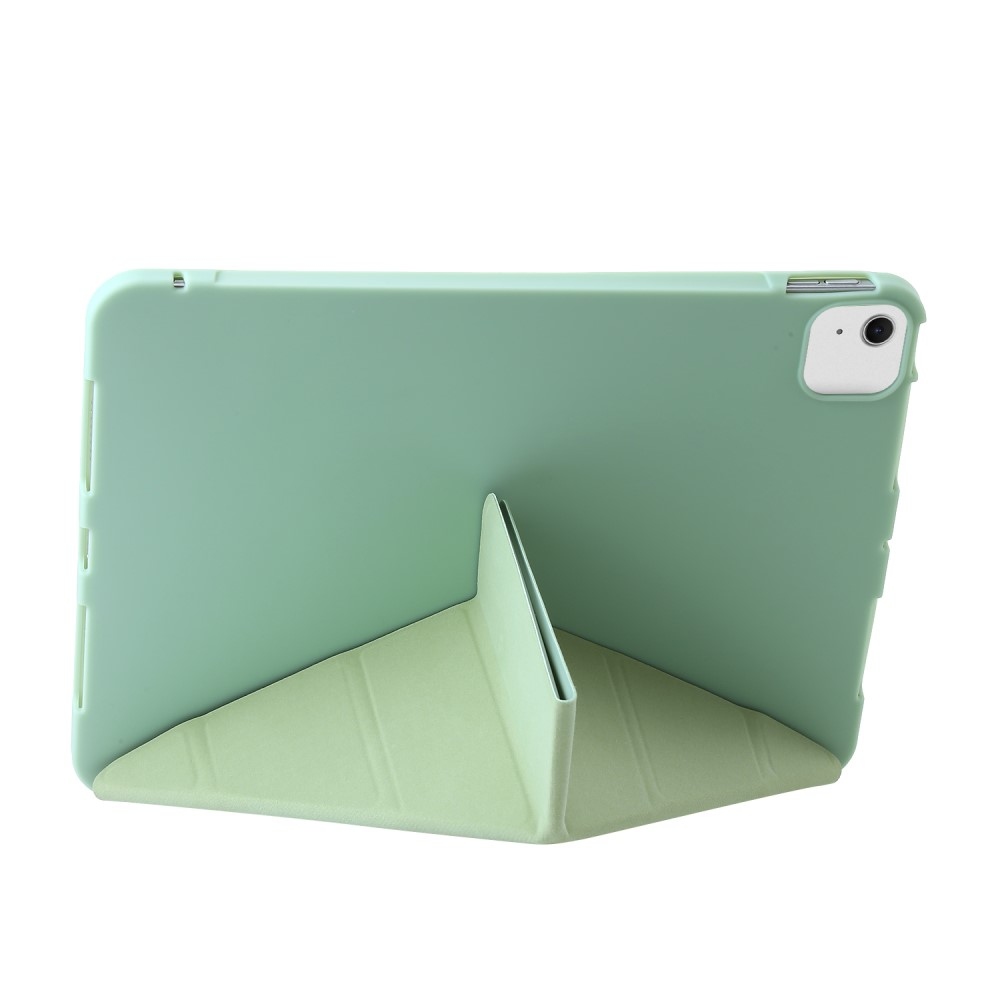 Origamis chytré polohovací pouzdro na tablet iPad Air 13 (2024)/(2025) - světlezelené