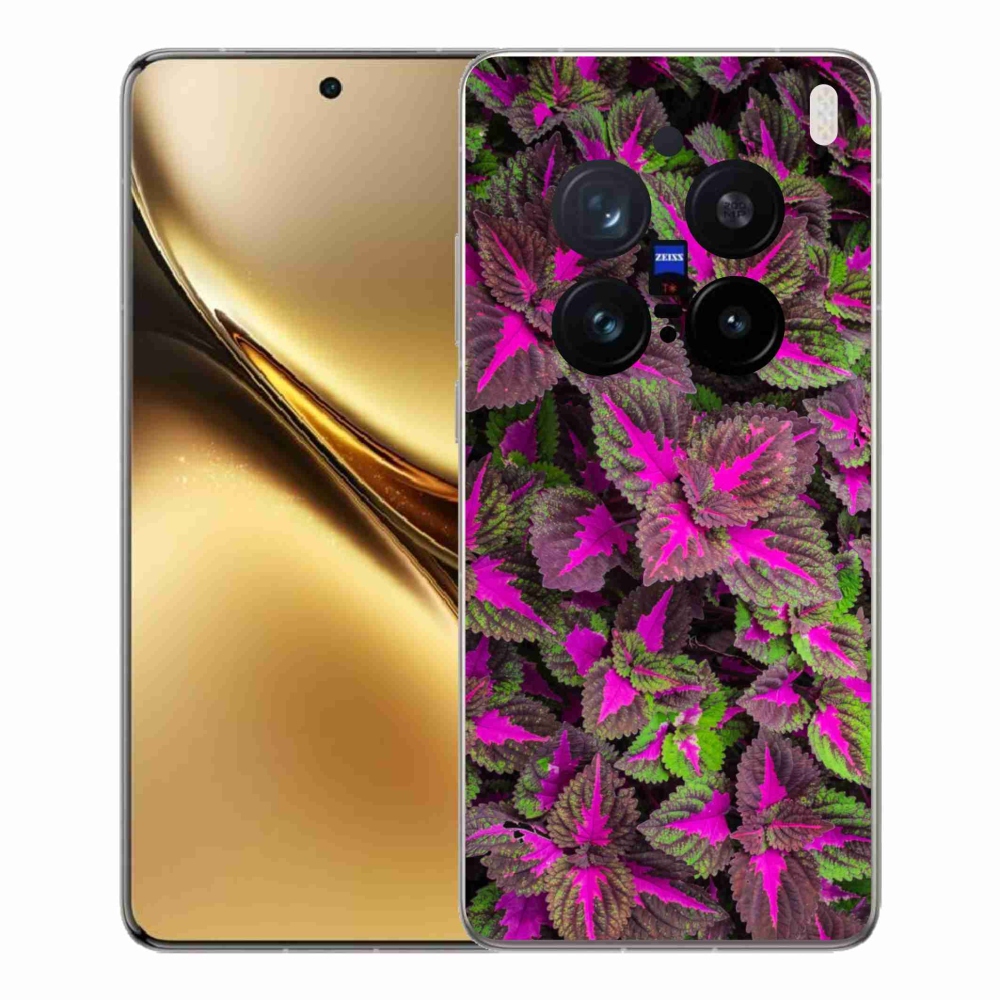 Gelový kryt mmCase na Vivo X200 Pro 5G - květiny 10