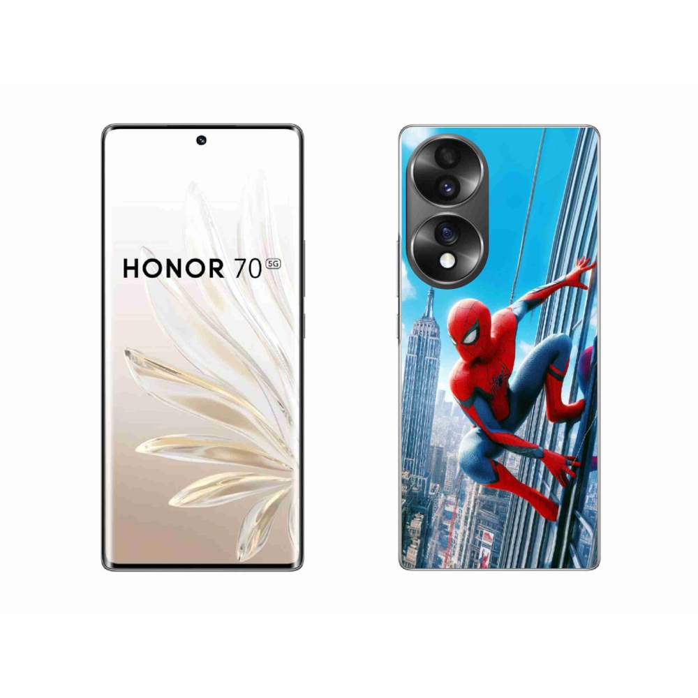 Gelový kryt mmCase na Honor 70 - spiderman