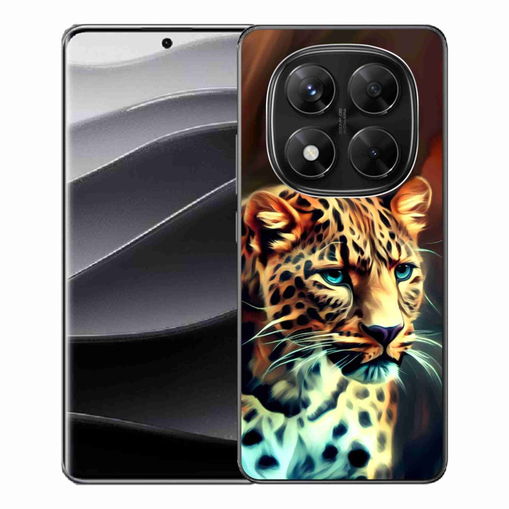 Gelový kryt mmCase na Xiaomi Redmi Note 14 Pro 5G/Poco X7 5G - leopard