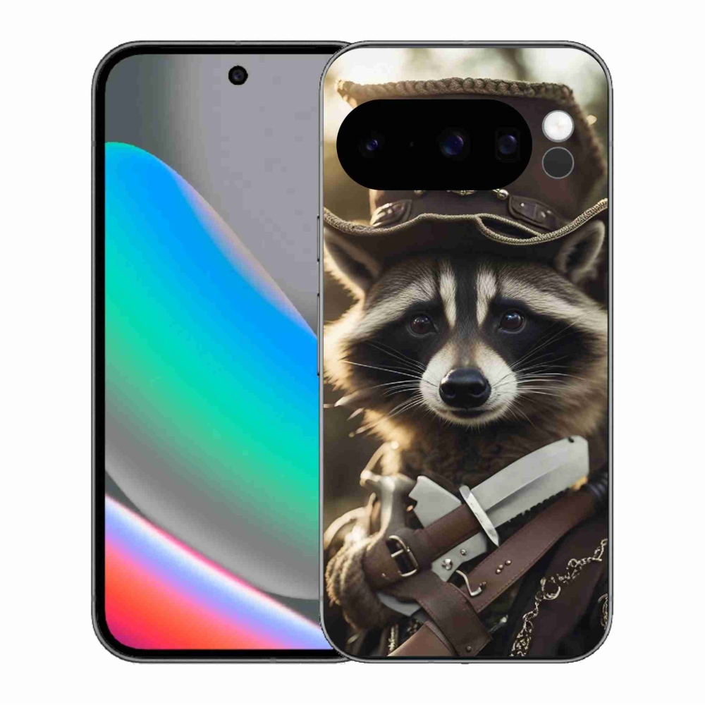 Gelový kryt mmCase na Google Pixel 10 Pro - mýval v uniformě