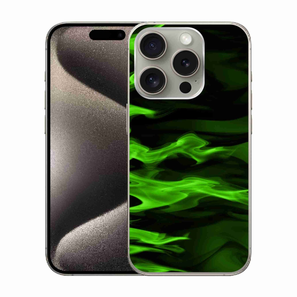 Gelový kryt mmCase na iPhone 15 Pro - abstraktní vzor 10
