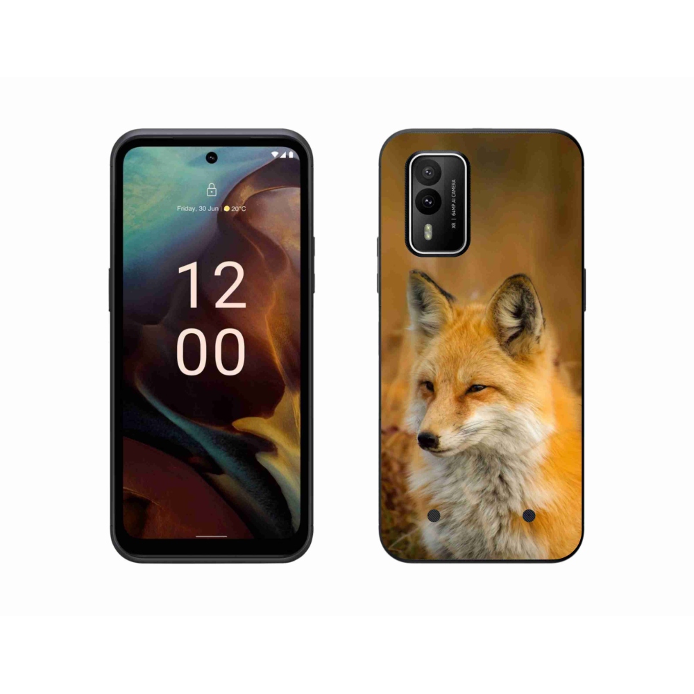 Gelový kryt mmCase na Nokia XR21 - liška