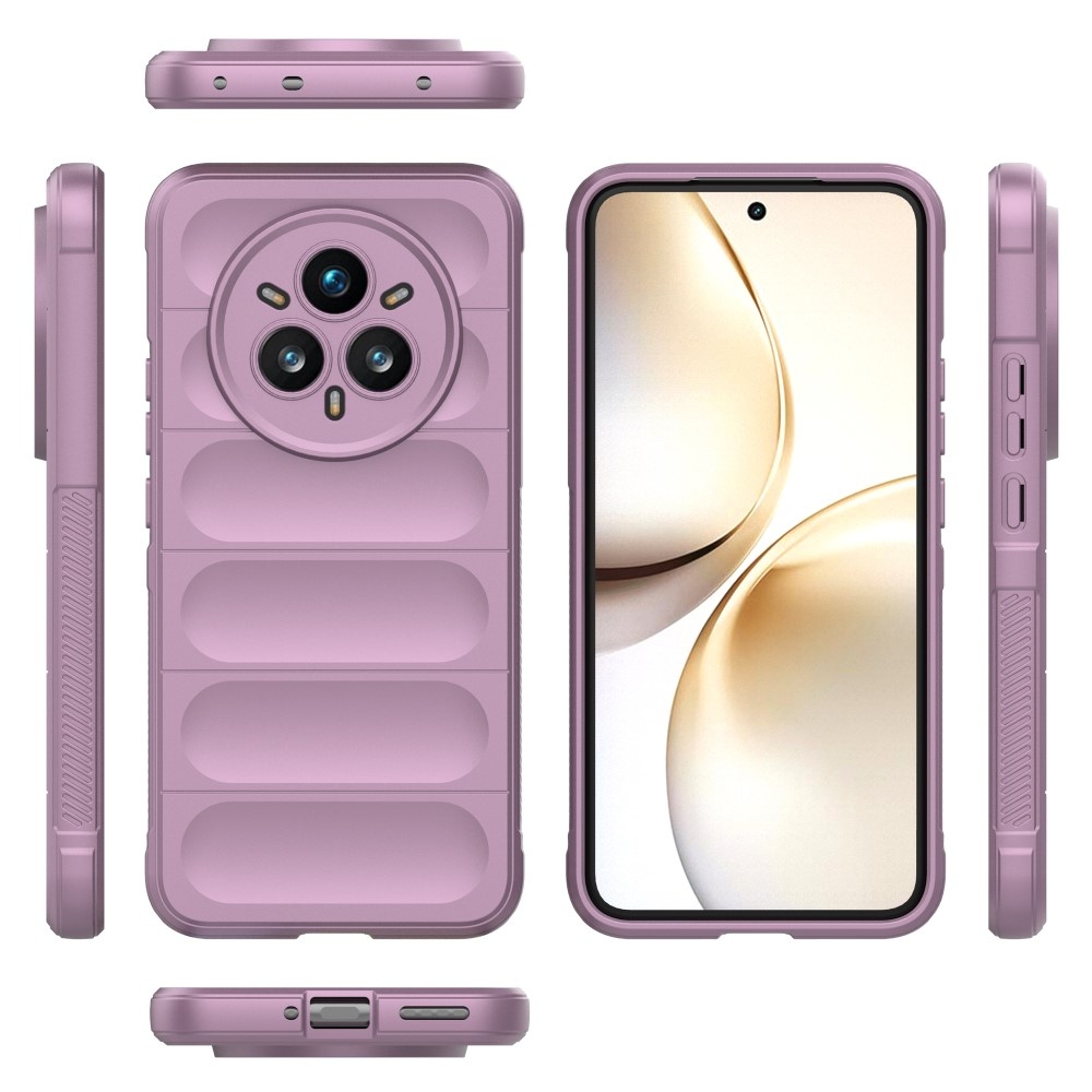 Rugg odolný gelový obal na Realme 14 Pro+ 5G - světlefialový