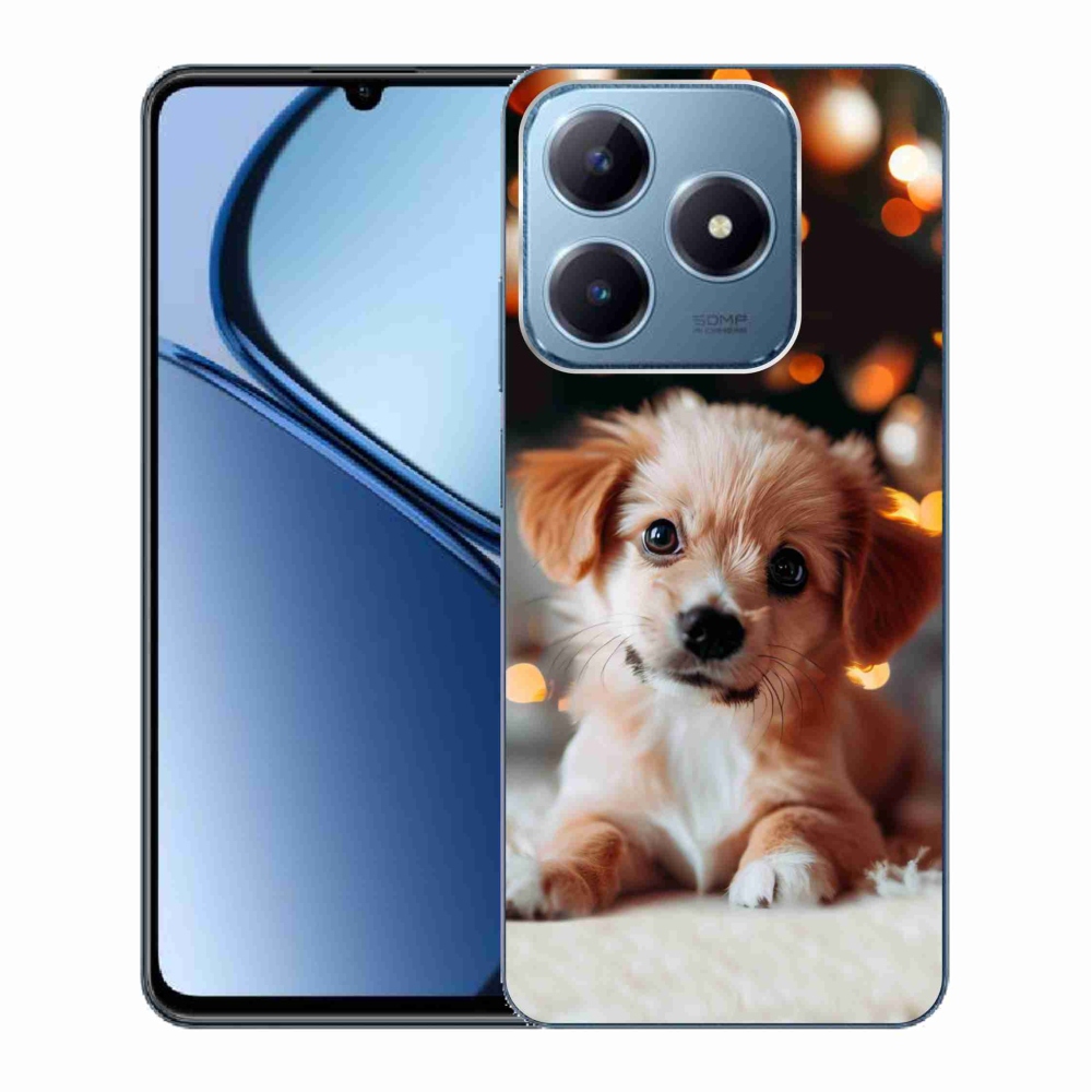 Gelový kryt mmCase na Realme C63 - štěňátko