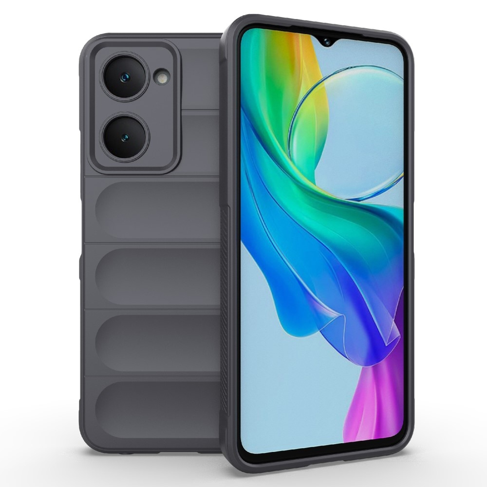 Rugg odolný gelový obal na Vivo Y28s 5G - tmavěšedý
