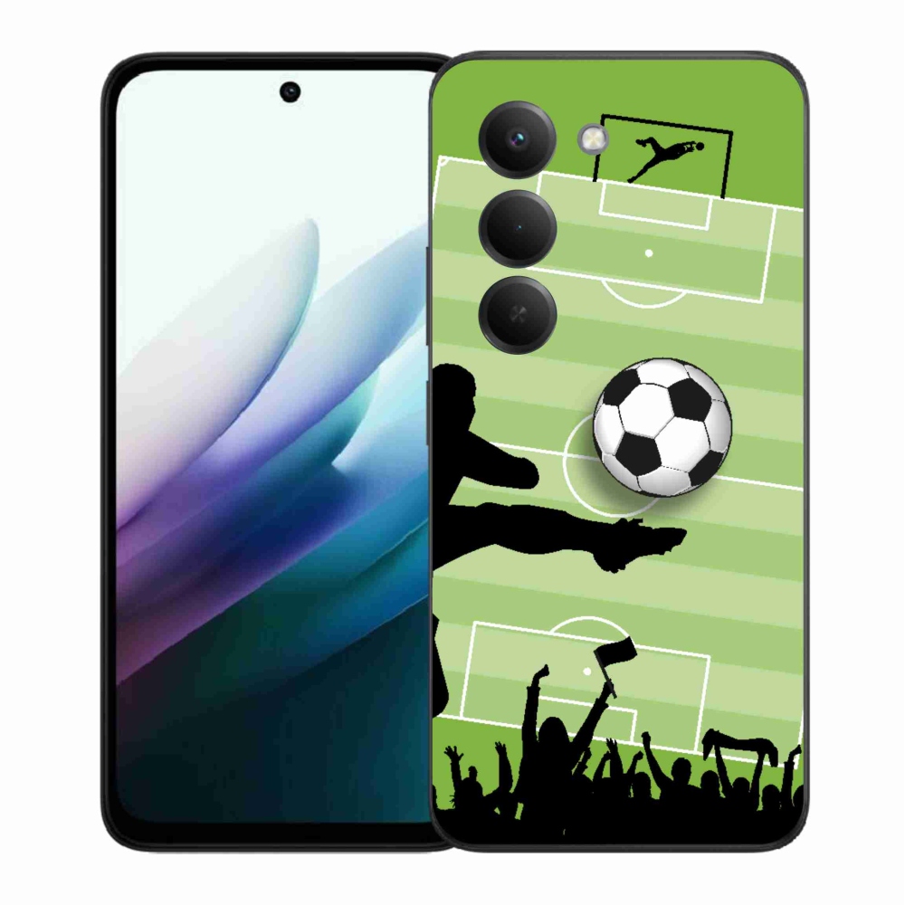 Gelový kryt mmCase na Xiaomi Redmi 15 4G/5G (171mm) - fotbal 3