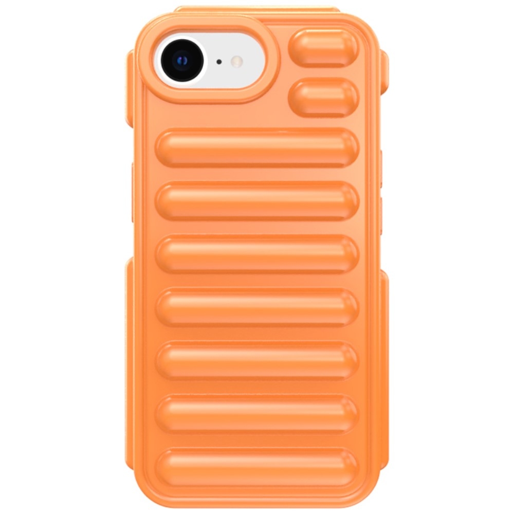 Capsule odolný gelový obal na iPhone 16e - oranžový