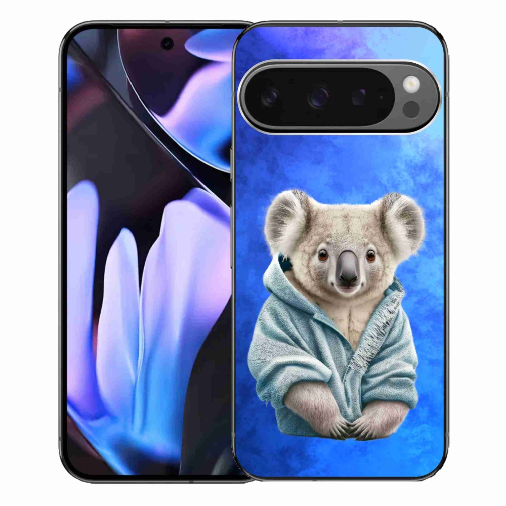 Gelový kryt mmCase na Google Pixel 9 Pro XL - koala ve svetru