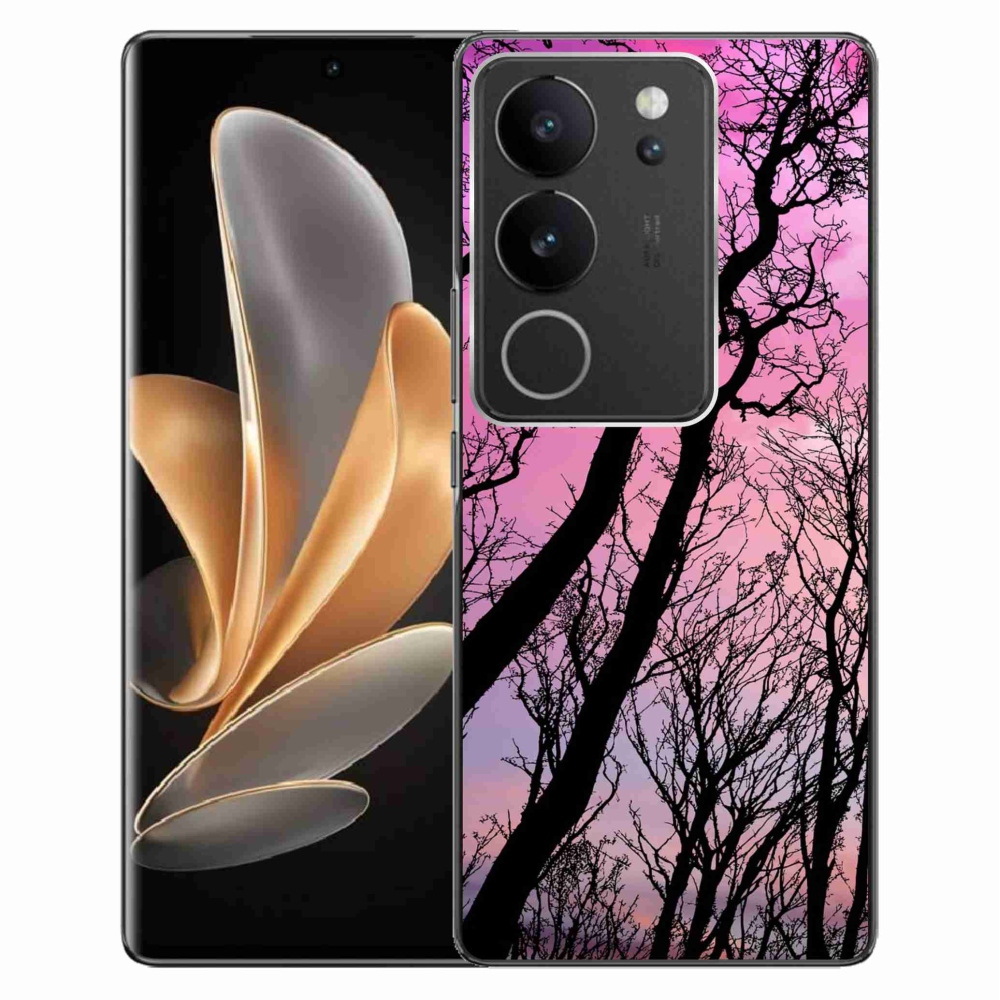 Gelový obal mmCase na Vivo V29 5G - opadané stromy