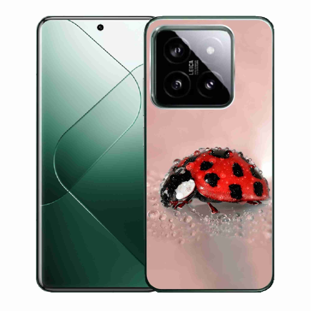 Gelový kryt mmCase na Xiaomi 14 - beruška