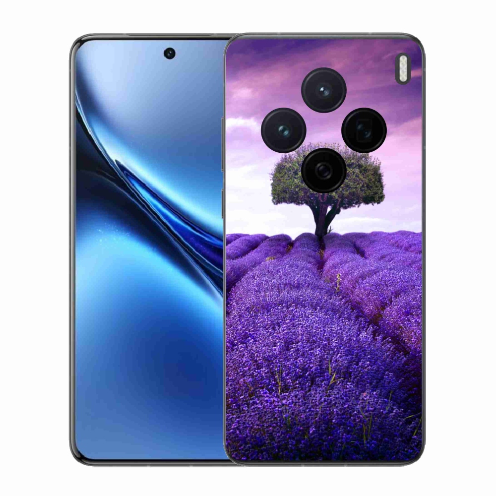 Gelový kryt mmCase na Vivo X200 5G - levandulová louka