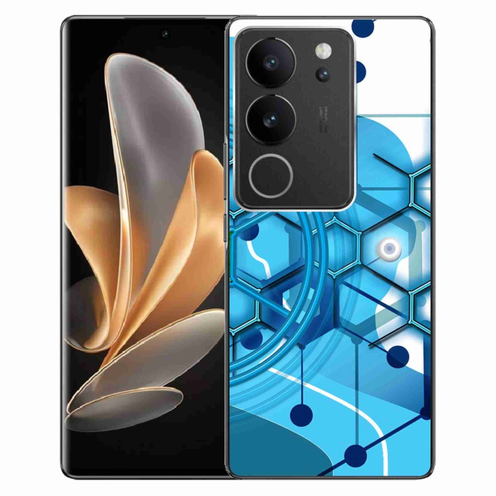 Gelový kryt mmCase na Vivo V29 5G - abstraktní vzor 2