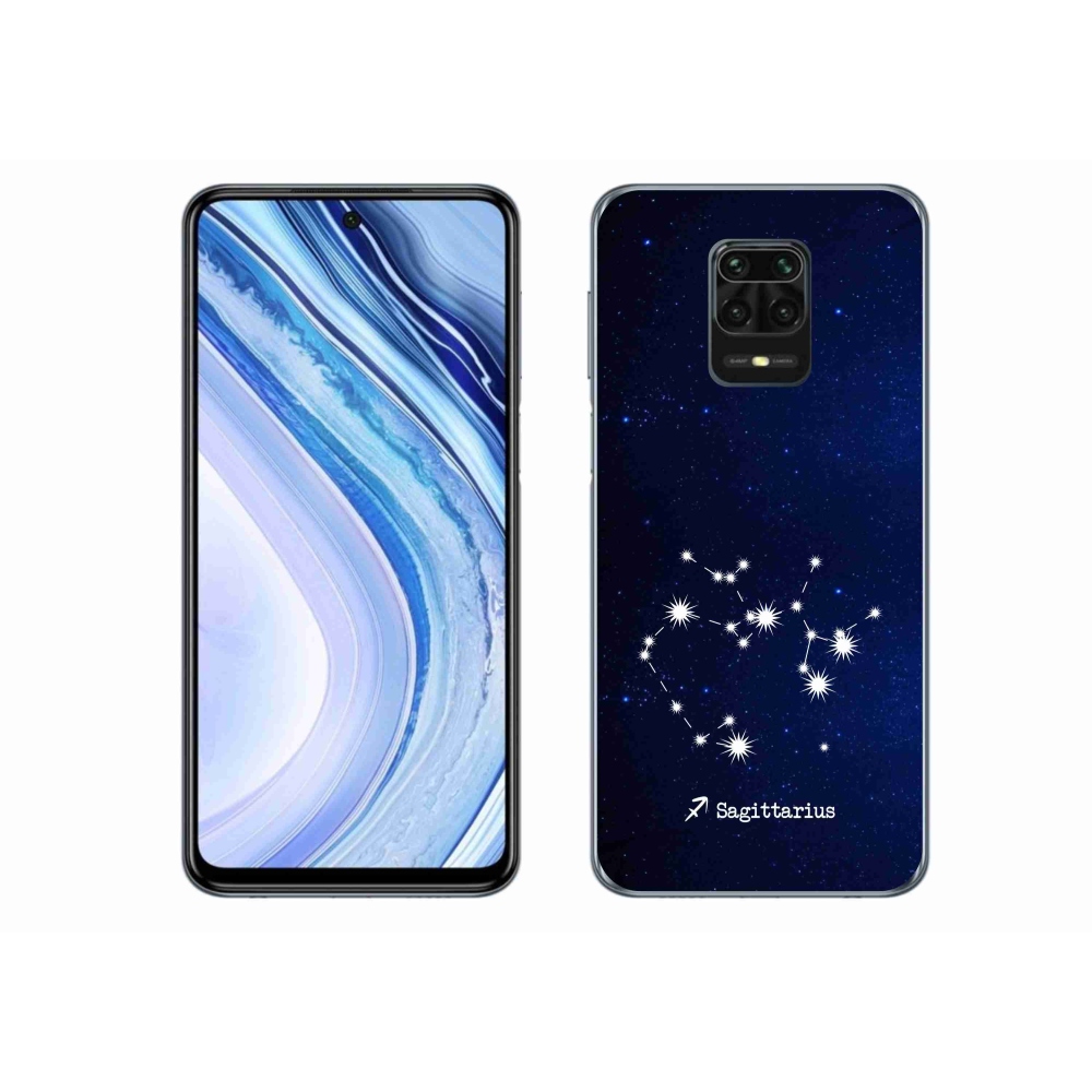 Gelový kryt mmCase na Xiaomi Redmi Note 9S - souhvězdí Střelce