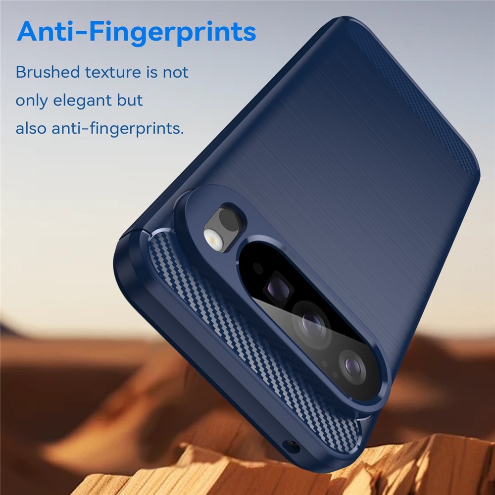 Carbon odolný gelový obal na Google Pixel 10 Pro XL - modrý