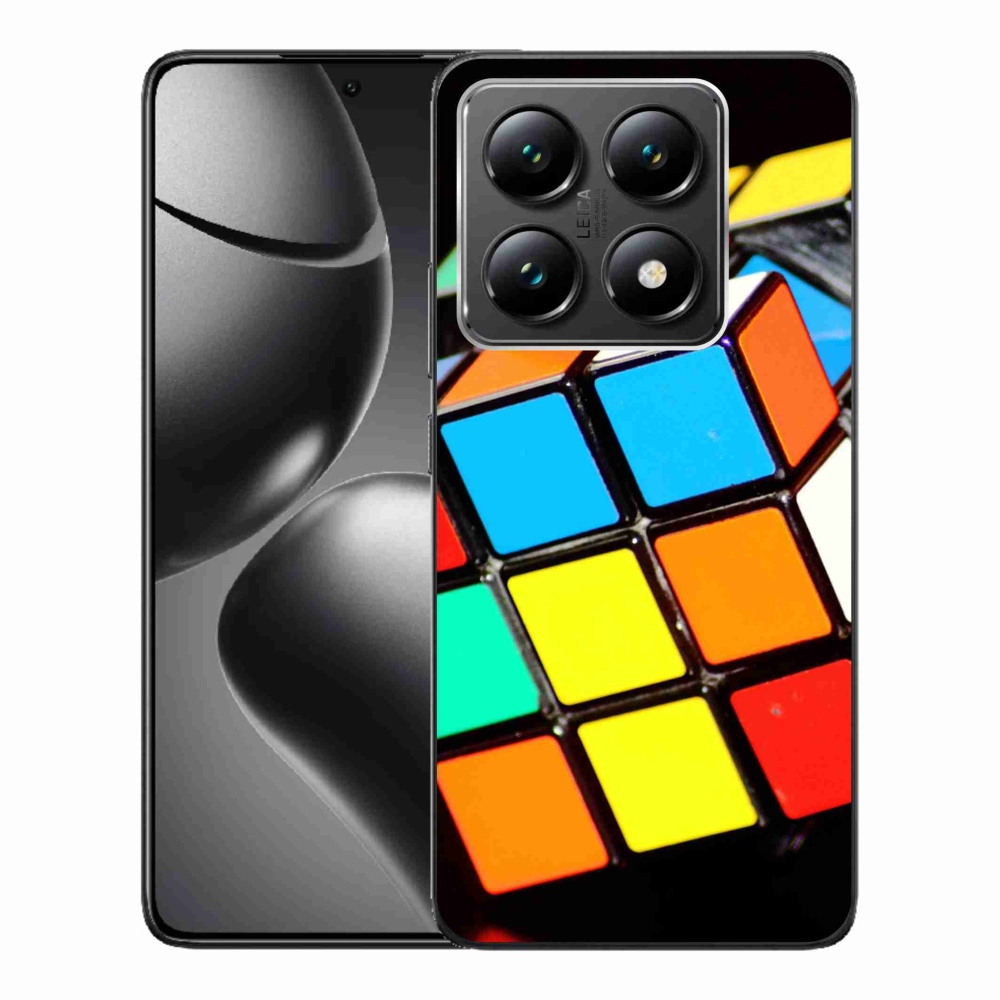Gelový obal mmCase na Xiaomi 14T - rubikova kostka