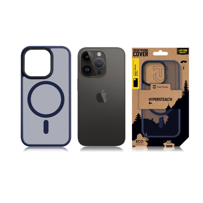 Tactical MagForce Hyperstealth Kryt pro iPhone 14 Pro Deep Blue