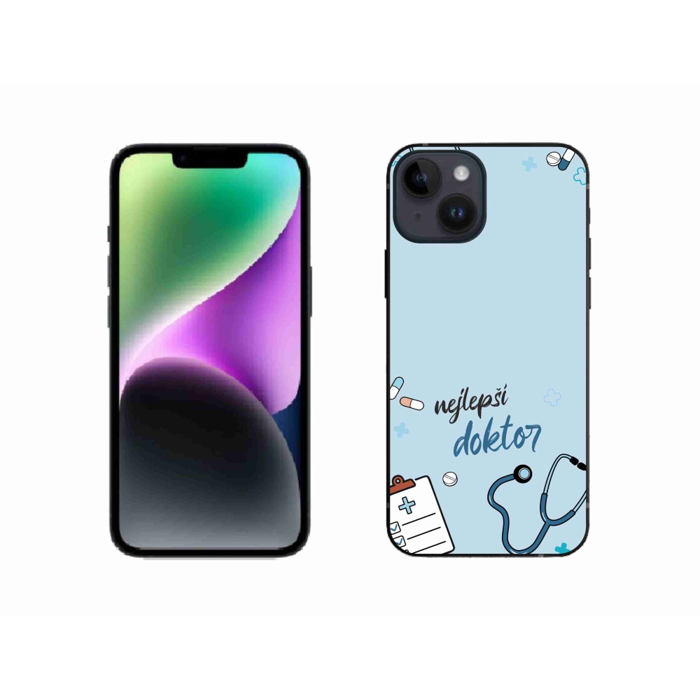 Gelový kryt mmCase na iPhone 14 - nejlepší doktor