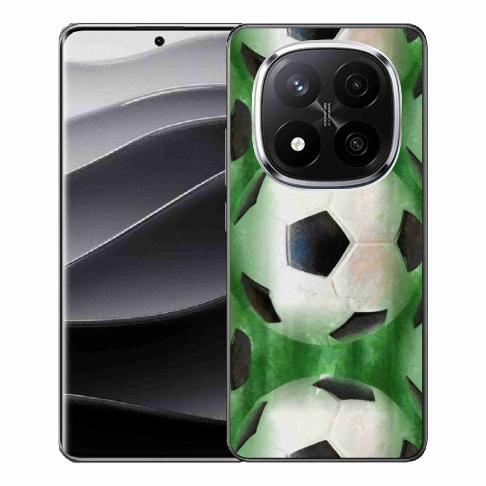 Gelový kryt mmCase na Xiaomi Redmi Note 14 Pro+ 5G - fotbalový míč