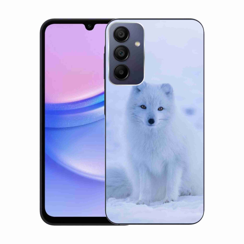 Gelový kryt mmCase na Samsung Galaxy A15 4G/5G - polární liška