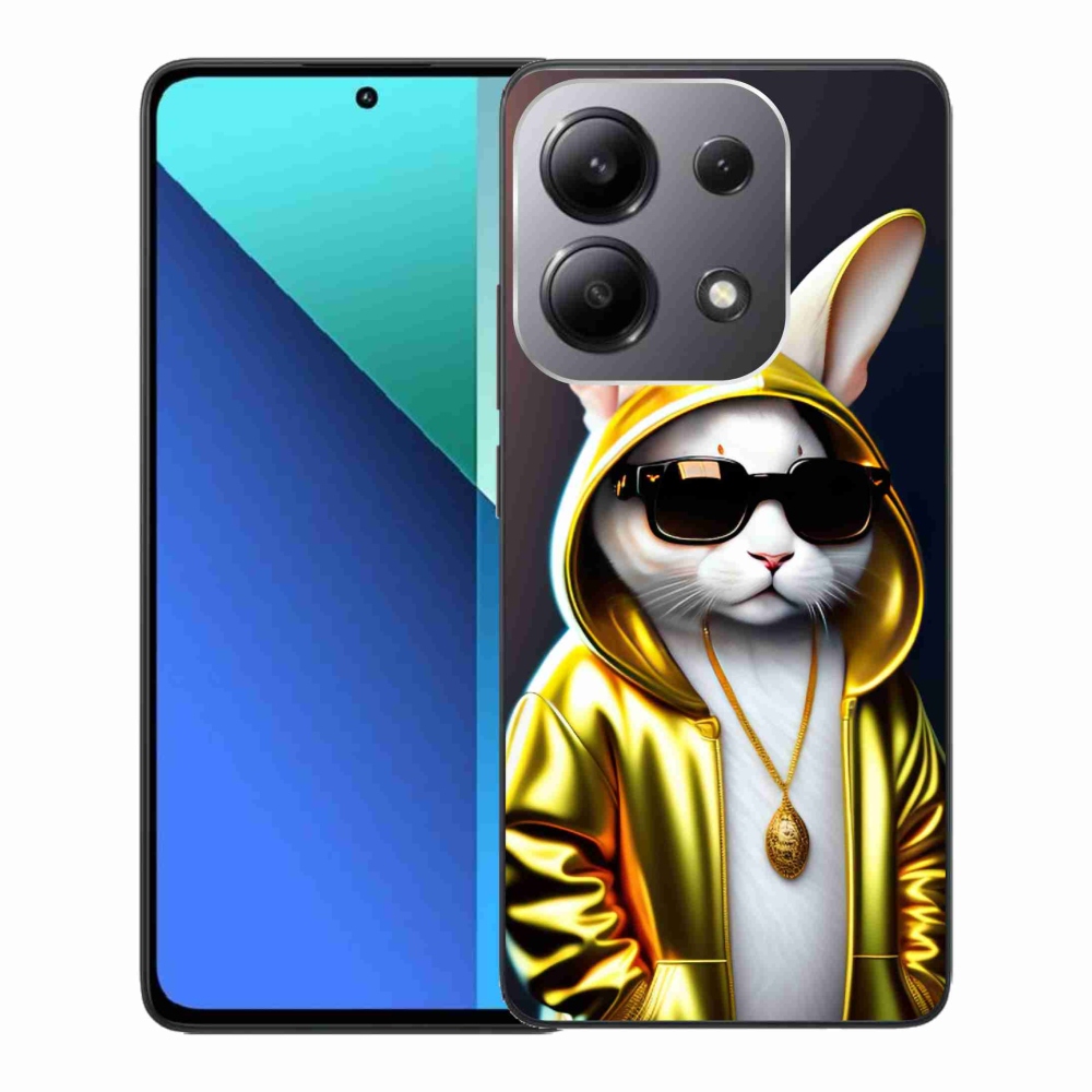 Gelový kryt mmCase na Xiaomi Redmi Note 13 - kočka boss