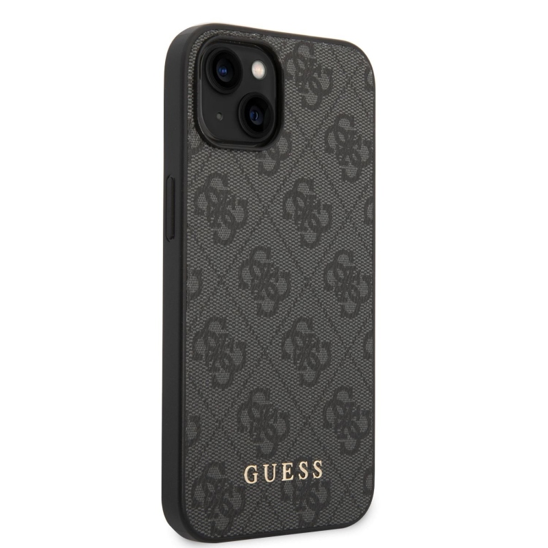 Guess 4G Zadní Kryt pro iPhone 14 Brown