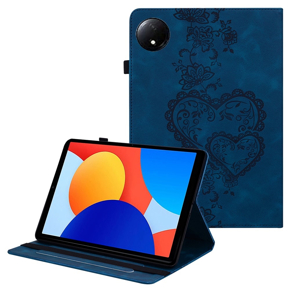 Heart zavírací pouzdro na tablet Xiaomi Redmi Pad SE 8.7 - modré