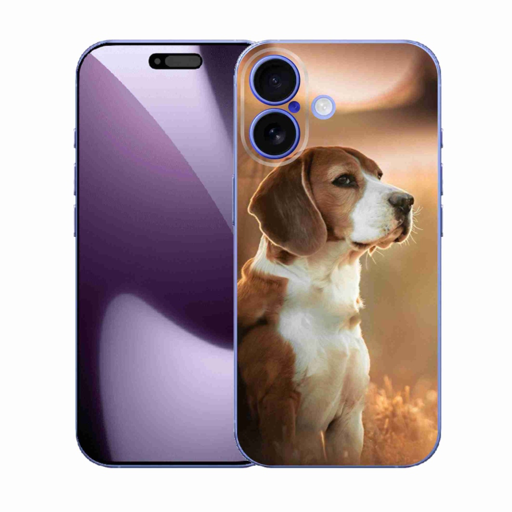 Gelový kryt mmCase na iPhone 17 - bígl