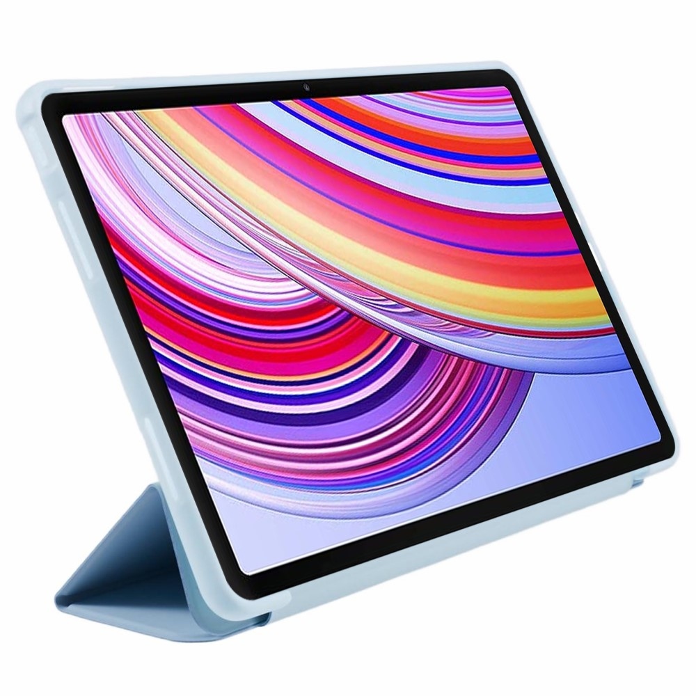 Fold chytré zavírací pouzdro na tablet Xiaomi Redmi Pad Pro 4G/5G - světlemodré