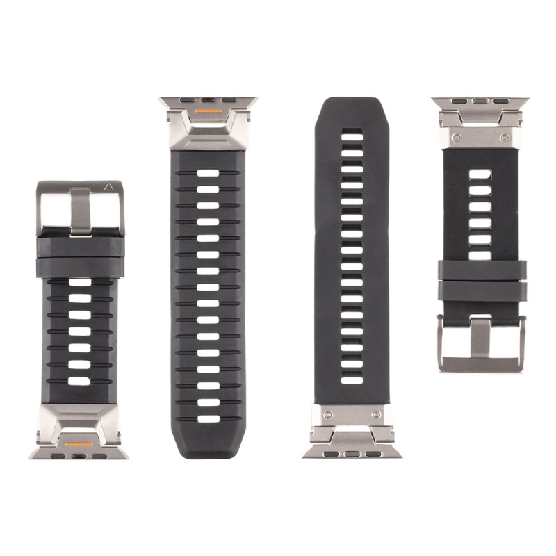 Tactical Tough Band pro Apple Watch Ultra Black