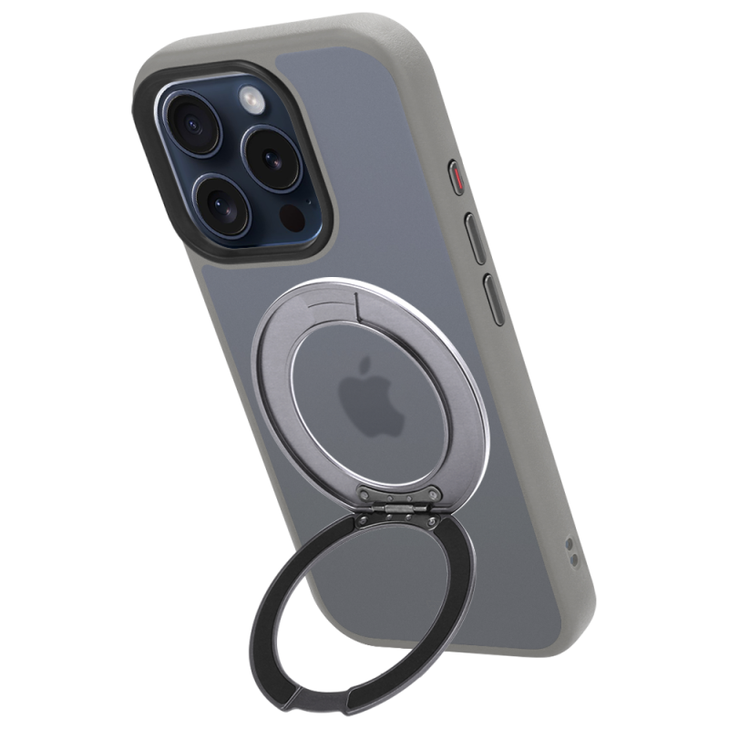 Tactical MagForce Hyperstand Kryt pro Apple iPhone 15 Pro Light Grey