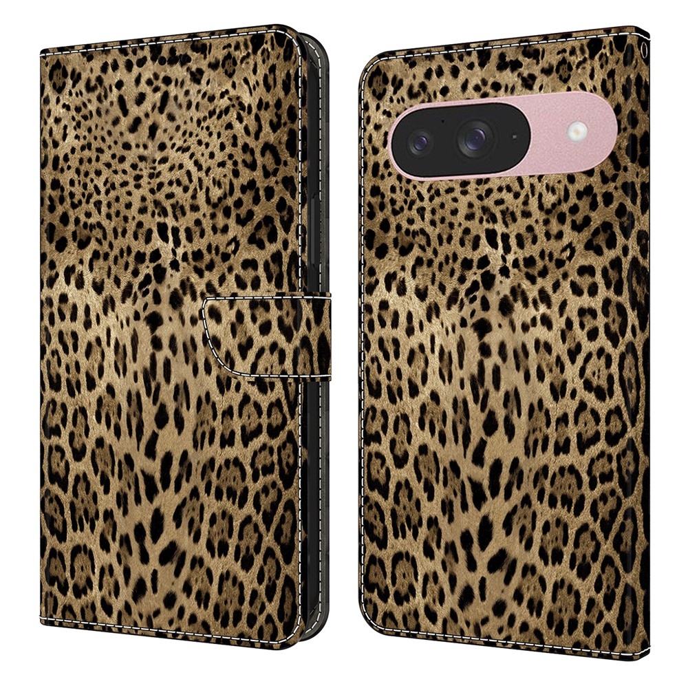 Smooth knížkové pouzdro na Google Pixel 10 Pro/Pixel 10 - leopardí vzor 1