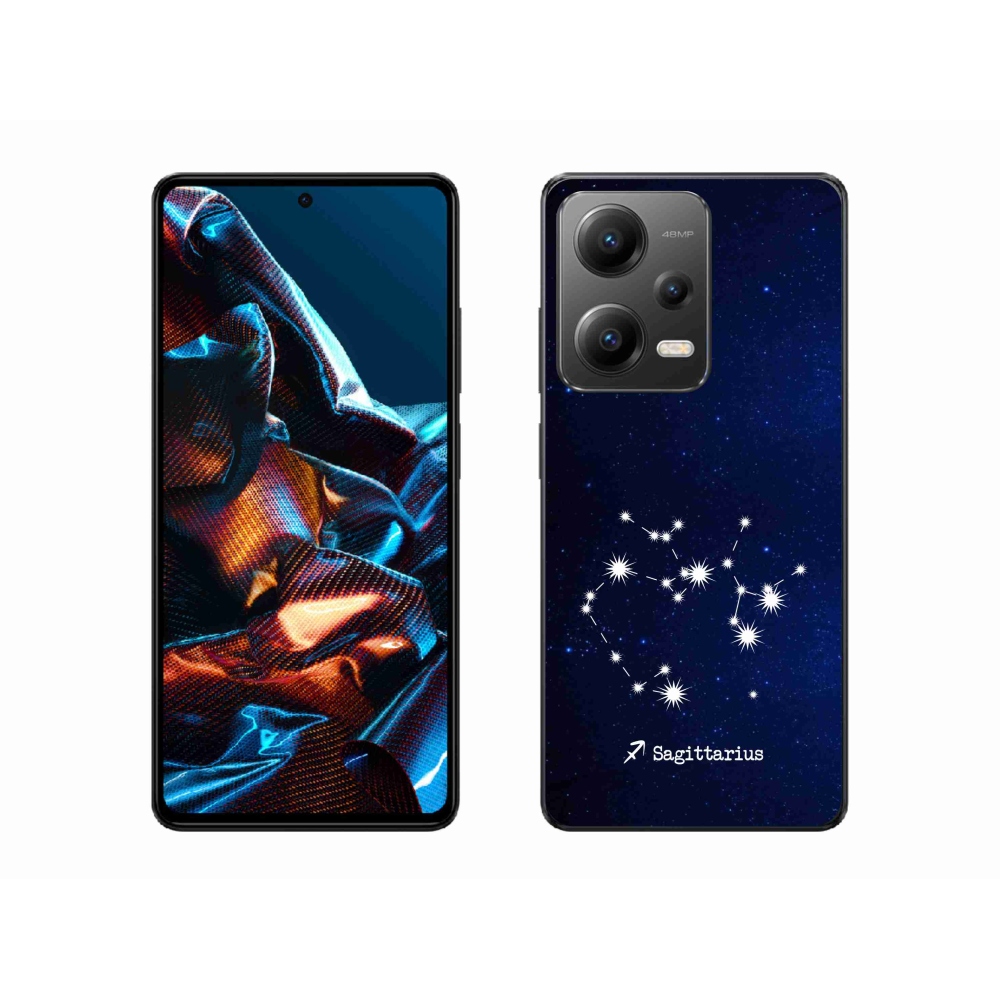 Gelový kryt mmCase na Xiaomi Redmi Note 12 Pro 5G - souhvězdí Střelce