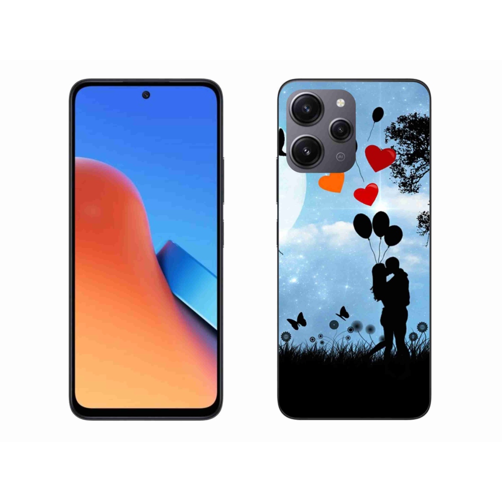 Gelový obal mmCase na Xiaomi Redmi 12 - zamilovaný pár