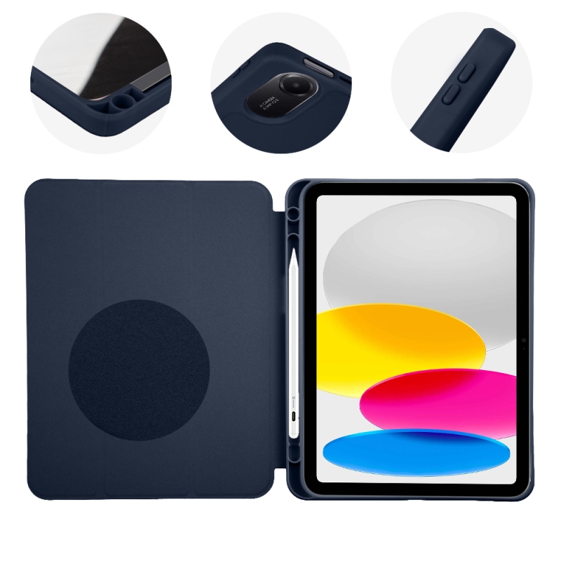 OBAL:ME SolidTab Pouzdro pro Apple iPad 10.9 2022/11 2025 Dark Blue