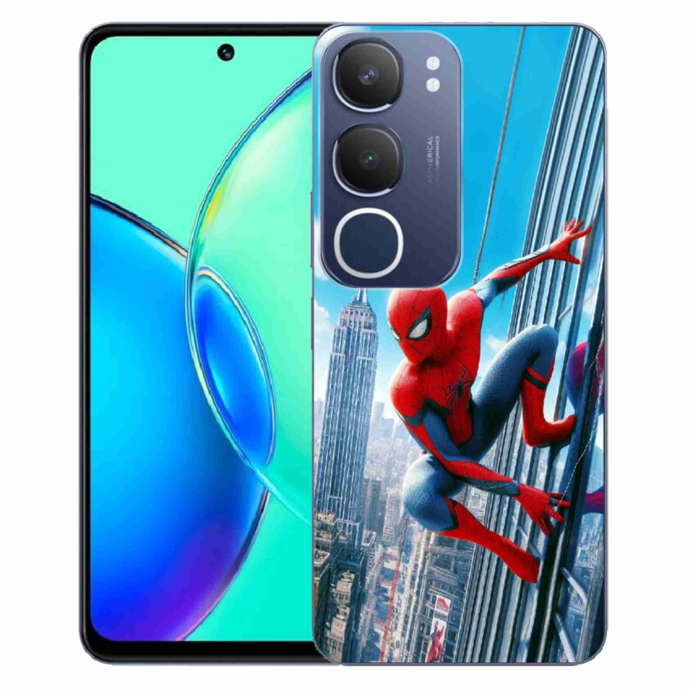 Gelový kryt mmCase na Vivo Y19s - spiderman