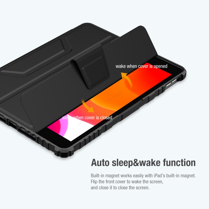 Nillkin Bumper PRO Protective Stand Case pro iPad 10.2 2019/2020/2021 Black